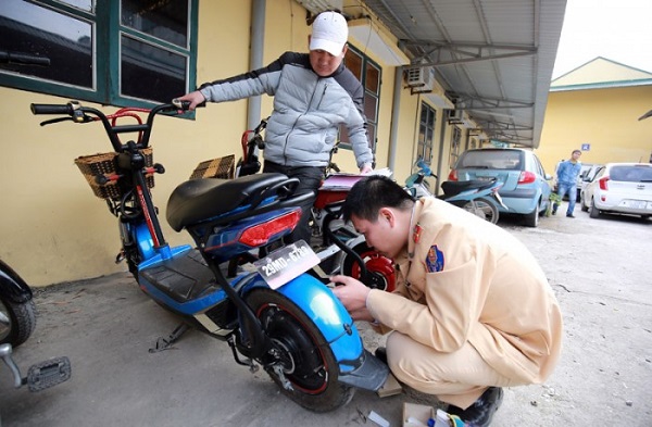 Thủ tục đăng ký xe máy điện cũ